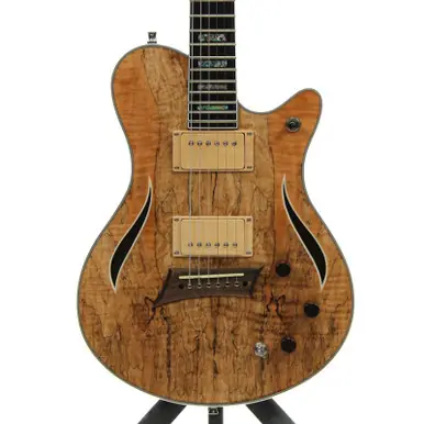Used Michael Kelly HYBRID SPECIAL Semi-Hollow Electric Guitar Natural 6-String No Minimum Order