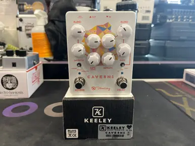 Shop Now Used Keeley CAVERNS Reverb Pedal