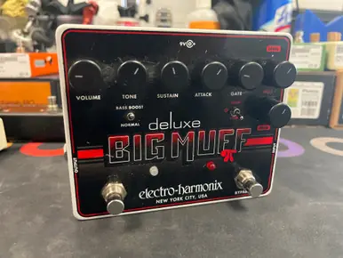 Modern Used Electro Harmonix (E/H) DELUXE BIG MUFF PI Fuzz Pedal