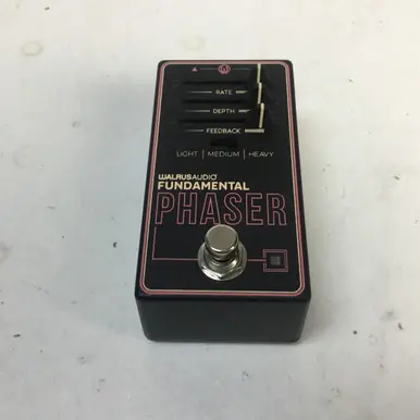 Modern Used Walrus Audio FUNDAMENTAL PHASER Phaser Pedal