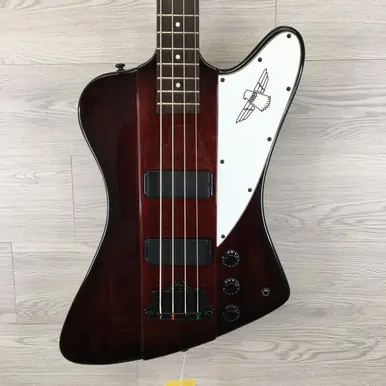 Used Epiphone THUNDERBIRD IV Bass Guitar Wood 4-String Money Back Guarantee