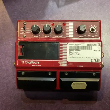 Used Digitech MULTI PLAY Delay Pedal Modern