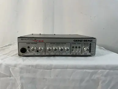 Direct From Manufacturer Used Genz Benz SHUTTLE 6.0 Bass Amplifier Head