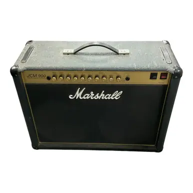 Handmade Used Marshall Jcm 900 2x12 Model 4502 2x12 Tube Combo Amplifier 2x12