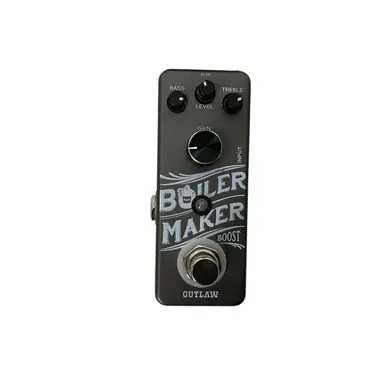 Used Outlaw Guitar Effects BOILER MAKER Overdrive Pedal Handmade