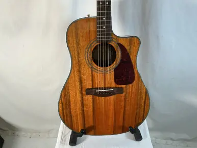 Weekend Sale Used Fender CD220CE ALL DAO NAT Laminate Top Acoustic Guitar Wood