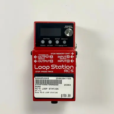 Used Boss RC-5 LOOP STATION Looper Pedal Super Sale