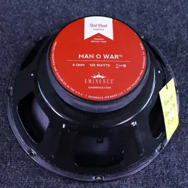Used Eminence MAN O WAR 12 INCH 1 x 12 Guitar Speaker Cabinet 1 x 12 Direct From Manufacturer