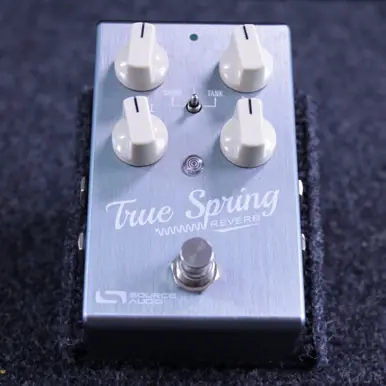 Used Source Audio TRUE SPRING REVERB Reverb Pedal While Supplies Last