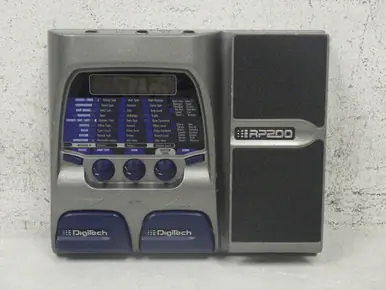Limited Offer Used Digitech RP200 MULTI EFFECT WITH POWER Multi-FX Pedal