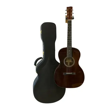 Used Recording King ROS-729 W/HC Solid Top Acoustic Guitar Natural Free Delivery