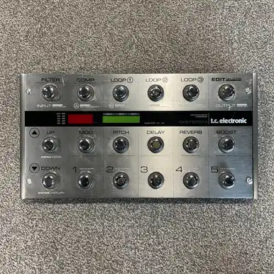 Holiday Sale Used TC ELECTRONIC G SYSTEM GFX01 Guitar Multi Effects Unit