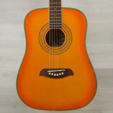Used Oscar Schmidt OG1FYS Laminate Top Acoustic Guitar Amber Weekend Sale