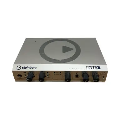 Used Steinberg MI4 AUDIO MEDIA INTERFACE SYSTEM Computer Interface 4 A/D Recording Inputs Free Delivery