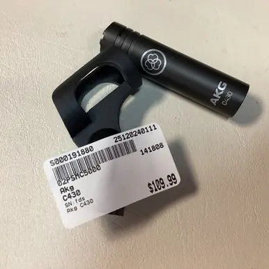 Used Akg C430 Condenser Microphone Big Sale