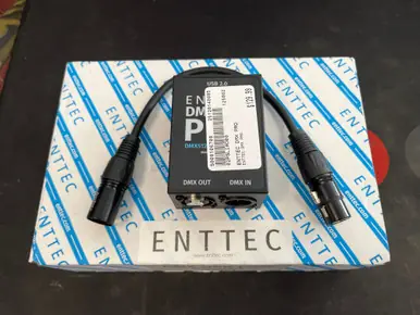 Latest Used ENTTEC DMX PRO Lighting Controller