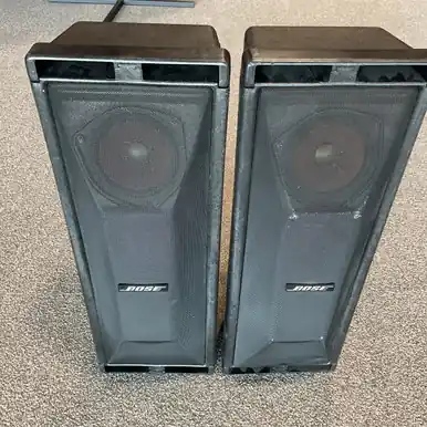 Limited Offer Used BOSE PAN ARRAY 402 SERIES II SET WITH 402-E ACTIVE EQ