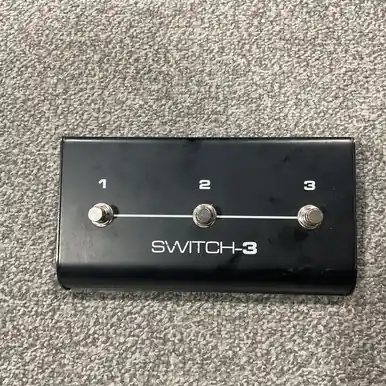 Free Shipping Used TC HELICON SWITCH-3 Footswitch