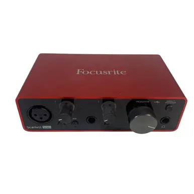 Weekend Sale Used Focusrite SCARLETT SOLO 3RD GEN Computer Interface 1 A/D Recording Inputs