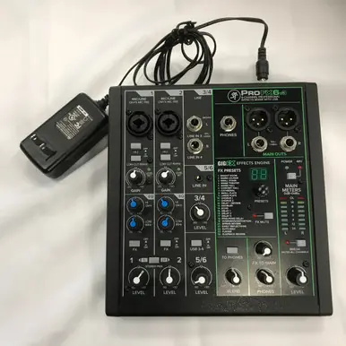 Affordable Used Mackie PROFX6V3 Compact Mixer