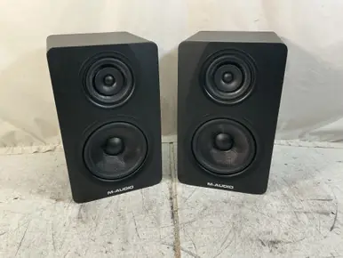 Express Delivery Used M-Audio M3-8 PAIR Powered Studio Monitor