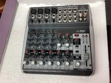 Price Drop Used Behringer XENYX Q1202USB Compact Mixer