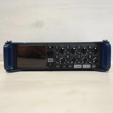 In Demand Used Zoom F8 MULTITRACK FIELD RECORDER Compact Recording Device