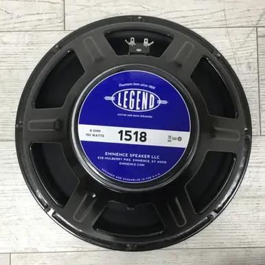 Used Eminence 1518 LEGEND 15 INCH 150 WATT SPEAKER Raw Speaker Must Have