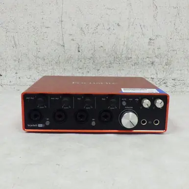 Used Focusrite 18I20 COMPUTER INTERFACE 2ND GEN Computer Interface 8+ A/D Recording Inputs Wholesale