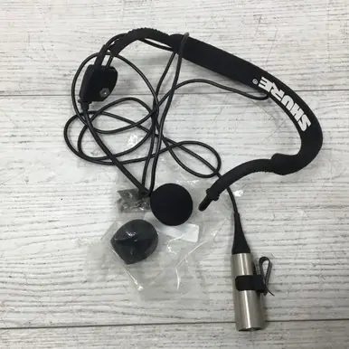 Used Shure WH20XLR HEADSET MIC Dynamic Microphone Final Sale