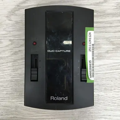 Today Only Used Roland DUO-CAPTURE USB AUDIO INTERFACE Computer Interface 1 A/D Recording Inputs