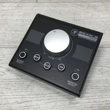 Holiday Sale Used Mackie BIG KNOB PASSIVE CONTROLLER Compact Mixer