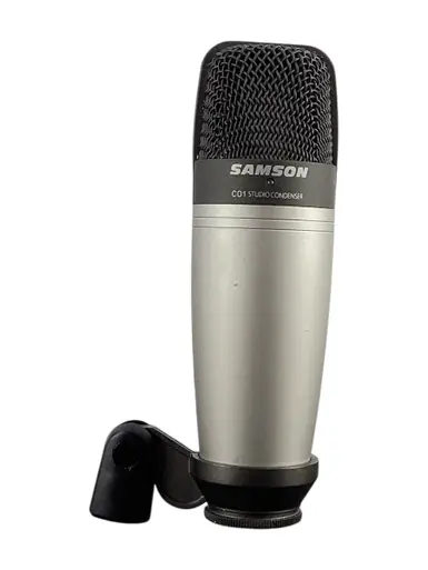 Top Pick Used Samson C01 CONDENSER MIC W/MOUNT Condenser Microphone