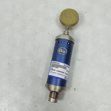 Used Blue BLUEBIRD CONDENSOR MICROPHONE Condenser Microphone Secure Checkout