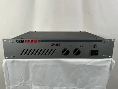 Cheap Used Gem Sound XP-350 STEREO POWER AMP Power Amplifier