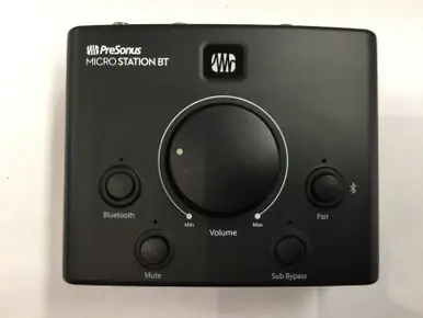 Worldwide Shipping Used Presonus MICROSTATION BT Computer Interface 2 A/D Recording Inputs
