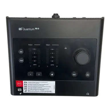Fan Favorite Used Presonus Quantum Es 2 Computer Interface 2 A/d Recording Inputs
