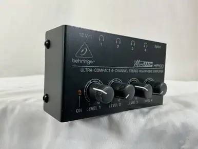 Used Behringer HA400 HEADPHONE AMP Pro Sound Product Markdown