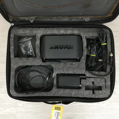 Used Shure GLXD4 HEADSET MIC Wireless Microphone Buy Online