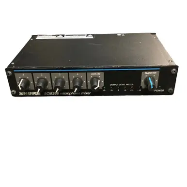 Used Shure SCM268 MIC MIXER Wireless Microphone Trending