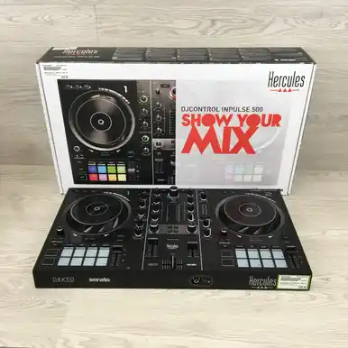Used HERCULES DJ INPULSE 500 CONTROLLER DJ Mixer Today Only