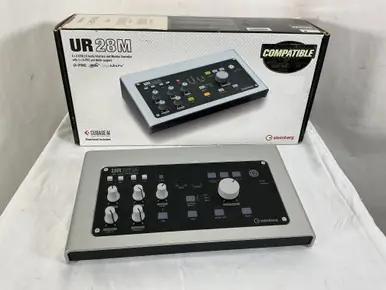 Used Steinberg UR28M Computer Interface 2 A/D Recording Inputs Top Rated