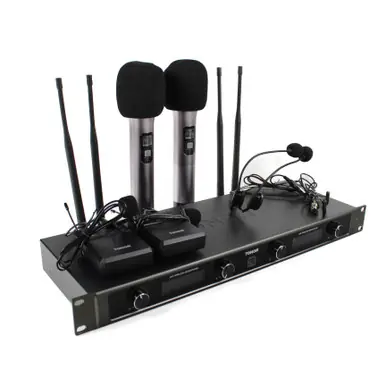 Free Shipping Used Tonor WIRELESS MIC SYSTEM Wireless Microphone