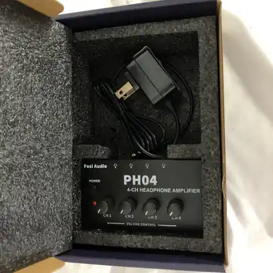 Used FOSI AUDIO PH04 HEADPHONE AMP Pro Sound Product Handmade