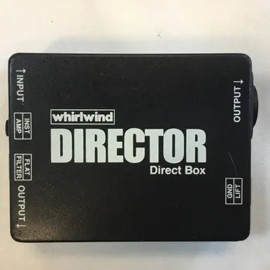 Used Whirlwind DIRECTOR DIRECT BOX Pro Sound Product Clearance