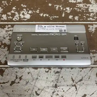 Original Used Boss MICRO BR DIGITAL RECORDER Compact Recording Device