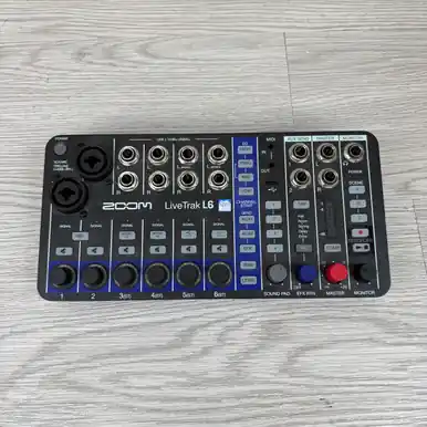Used Zoom LIVETRAK L6 Mixing Console Worldwide Shipping