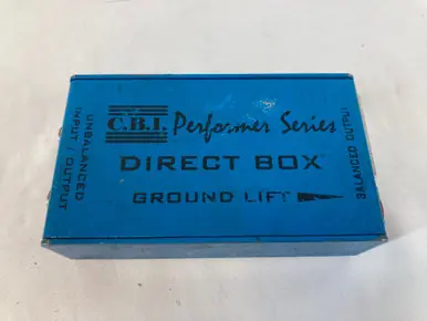Used C.B.I. Performer Direct Box Time-Limited