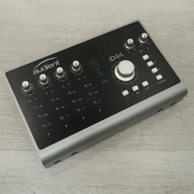 Used Audient ID44 Computer Interface 4 A/D Recording Inputs Seasonal Sale
