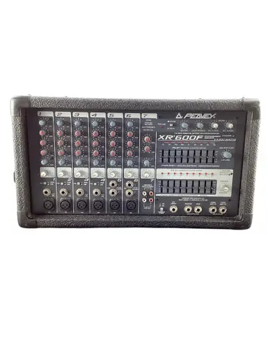 Order Now Used Peavey XR600F POWERED MIXER Powered Mixing Head